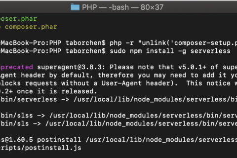 Laravel + Serverless Framework 快速創建 CMS 內容管理系統