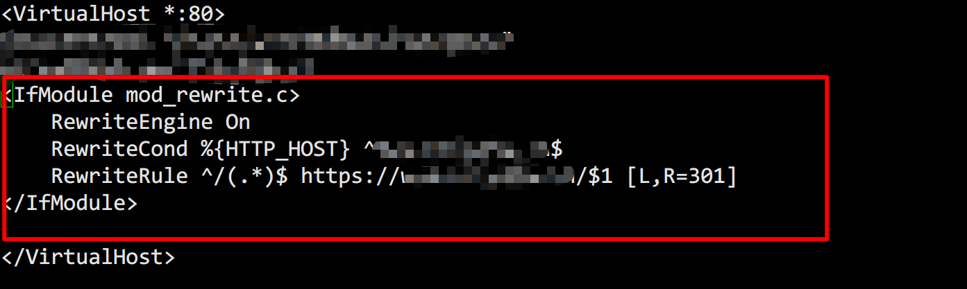 Apache 配置HTTPS功能，并將http 80端口跳轉(zhuǎn)到https 443端口