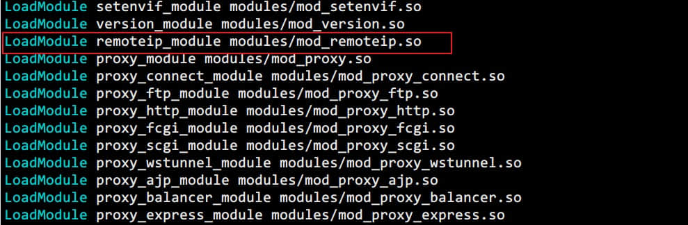 Apache httpd 通過(guò)mod_remoteip模塊來(lái)獲取CDN或者負(fù)載均衡設(shè)備轉(zhuǎn)發(fā)后的用戶(hù)真實(shí)IP